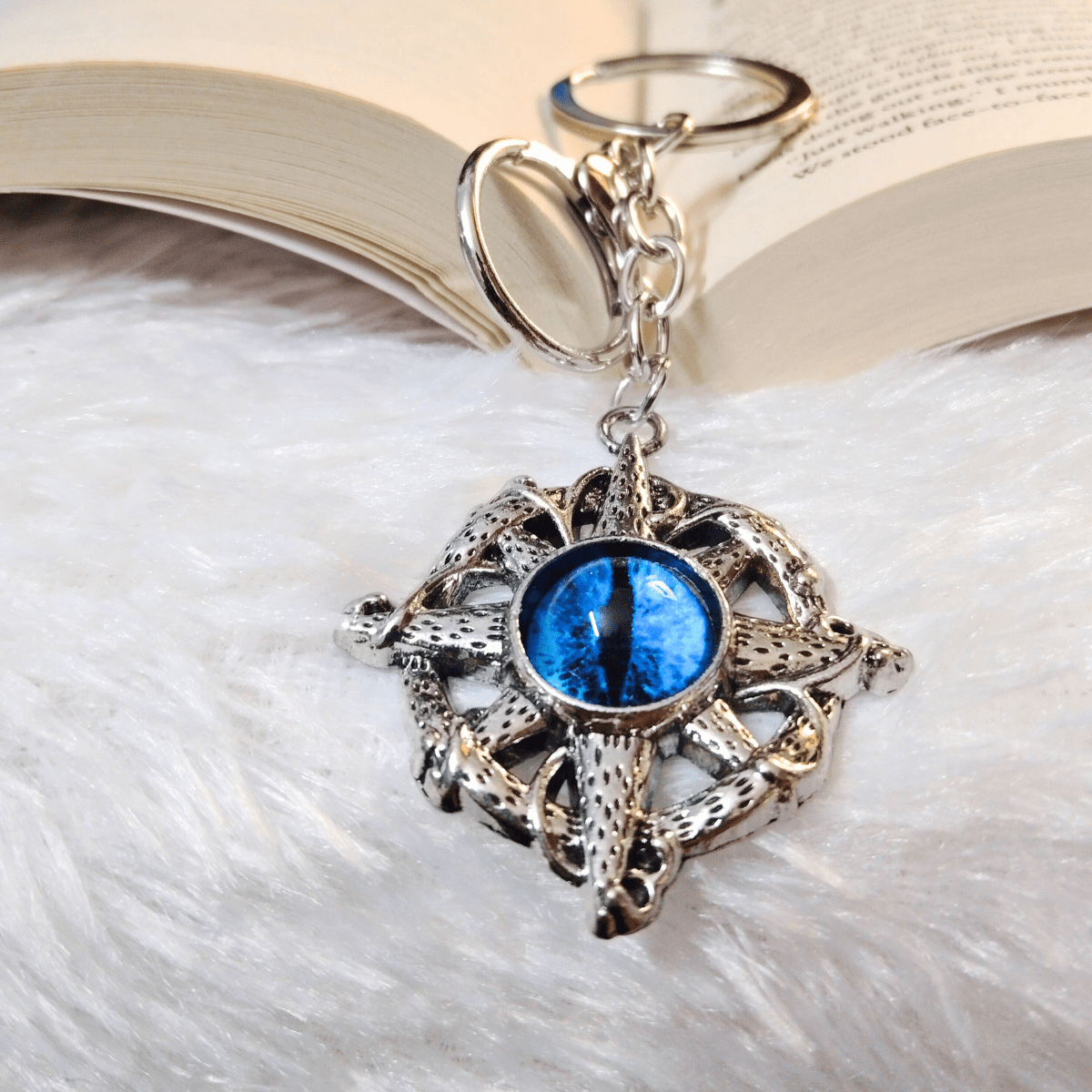 Dragon eye keychain