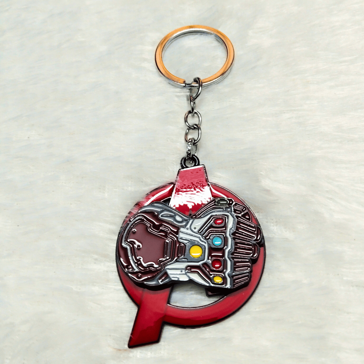 Thanos Gauntlet Rotating Avengers Keychain